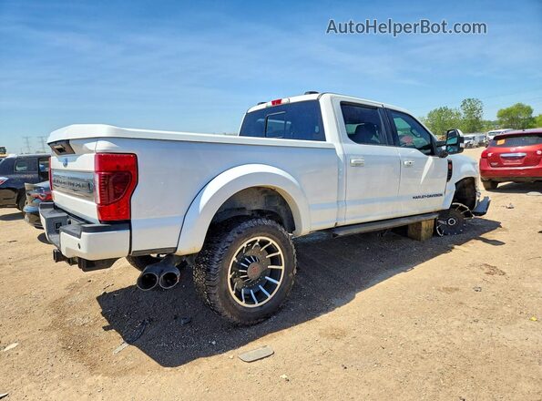 1FT8W2BT1MEC44060 2021 FORD F250 White Tył prawy