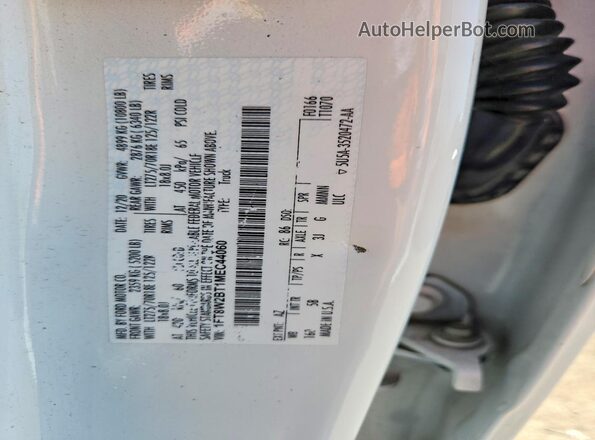 1FT8W2BT1MEC44060 2021 FORD F250 White Widok komory silnika
