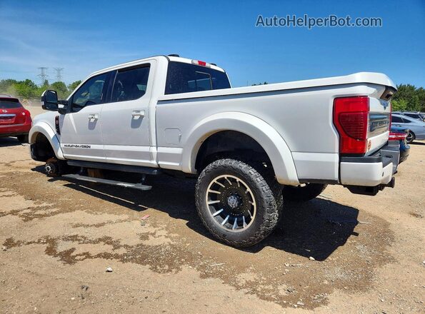 1FT8W2BT1MEC44060 2021 FORD F250 White Tył lewy