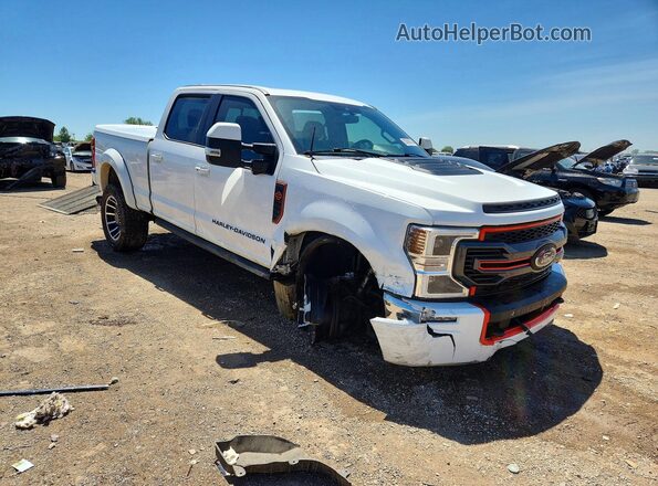 1FT8W2BT1MEC44060 2021 FORD F250 White Przód prawy