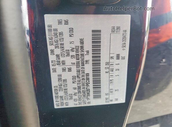 1FT8W2BT1PEC88189 2023 FORD F250 Black 