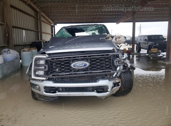 1FT8W2BT2PED87443 2023 FORD F250 Silver Դիմացի տեսք