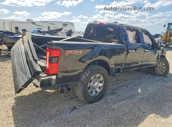 1FT8W2BT2RED80284 2024 FORD F250 Black Задня права чверть