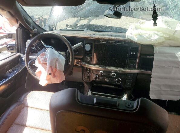 1FT8W2BT2RED80284 2024 FORD F250 Black Вид панелі приладів