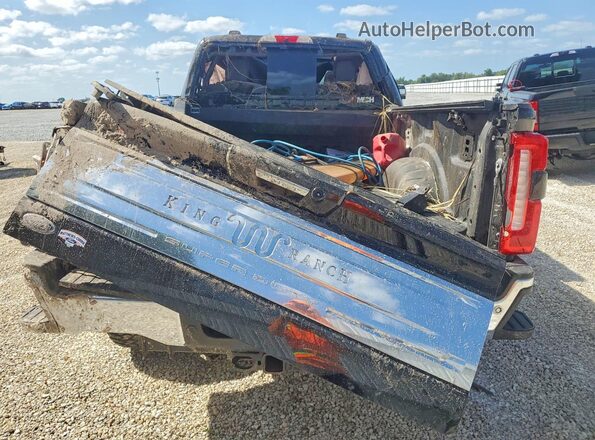 1FT8W2BT2RED80284 2024 FORD F250 Black Вид ззаду