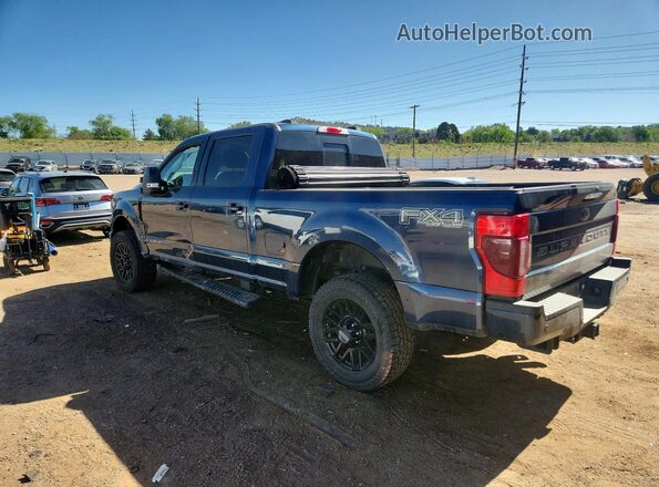 1FT8W2BT6LEE61554 2020 FORD F250 Blue Հետևի աջ
