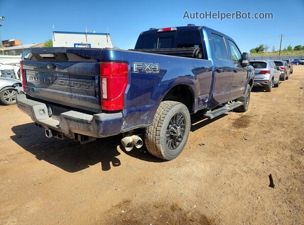 1FT8W2BT6LEE61554 2020 FORD F250 Blue Առջևի աջ