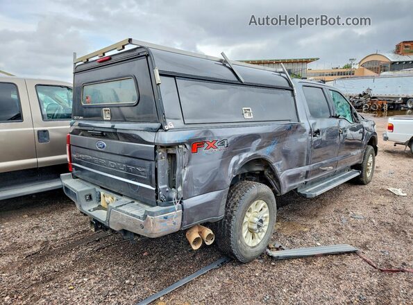 1FT8W2BT6MEC90158 2021 FORD F250 Gray Front right
