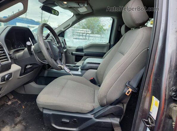 1FT8W2BT6MEC90158 2021 FORD F250 Gray Front view