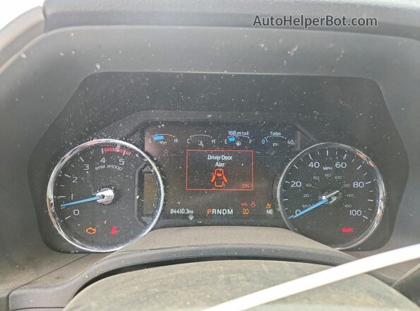1FT8W2BT6NED04769 2022 FORD F250 Blue Instrument cluster view