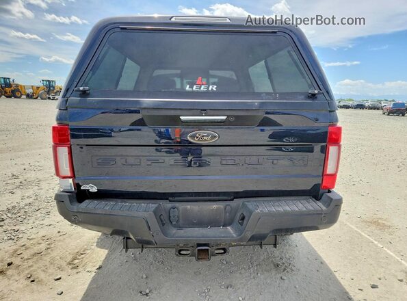 1FT8W2BT6NED04769 2022 FORD F250 Blue Rear view