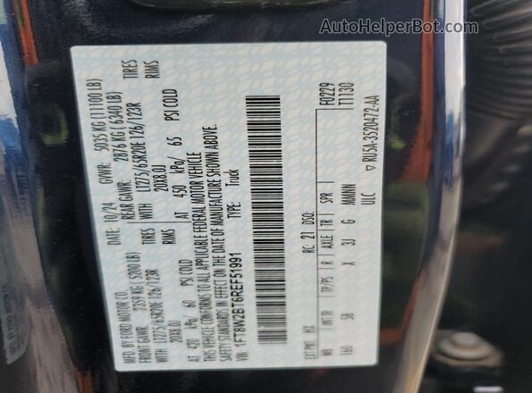 1FT8W2BT6REF51991 2024 FORD F250 Blue 