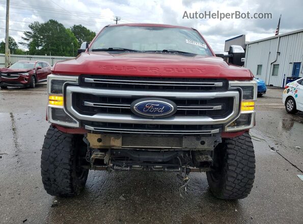 1FT8W2BT7LEE43421 2020 FORD F250 Red წინა ხედი