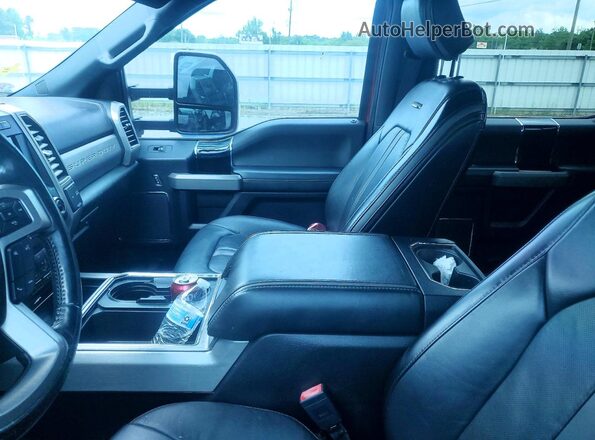 1FT8W2BT7LEE43421 2020 FORD F250 Red წინა სალონის ხედი