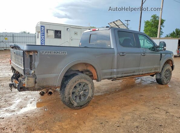 1FT8W2BT8MEE06928 2021 FORD F250 Gray Հետևի աջ