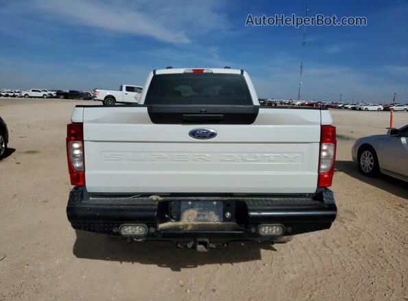 1FT8W2BT8NEF74764 2022 FORD F250 White Հետևի տեսք