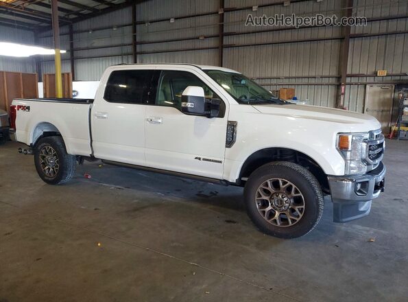 1FT8W2BTXMED86455 2021 FORD F250 White Przód prawy