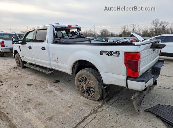 1FT8W2BTXNED63064 2022 FORD F250 White Հետևի ձախ