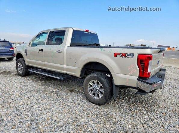 1FT8W3B66HEE14239 2017 FORD F350 Gold უკანა მარცხენა