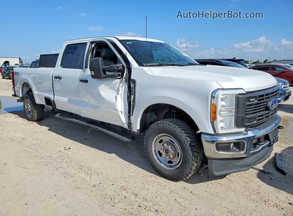 1FT8W3BA9PED63757 2023 FORD F350 Белый Передняя правая четверть