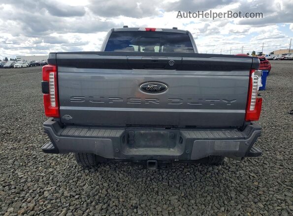 1FT8W3BN0SED81513 2025 FORD F350 Gray Rear view