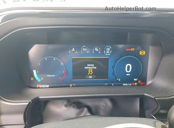 1FT8W3BN0SED81513 2025 FORD F350 Gray Instrument cluster view