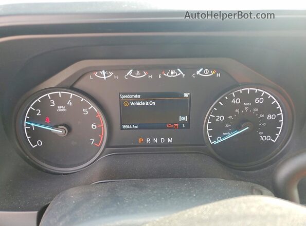 1FT8W3BN1SEC01259 2025 FORD F350 Gray ხელსაწყოთა პანელის ხედი