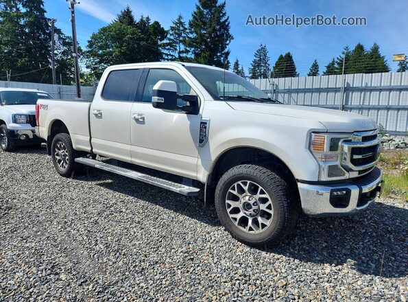 1FT8W3BNXNEC33731 2022 FORD F350 White Delantero derecho