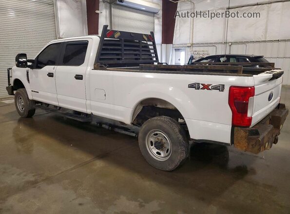 1FT8W3BT0KEE59643 2019 FORD F350 Белый Задняя левая четверть