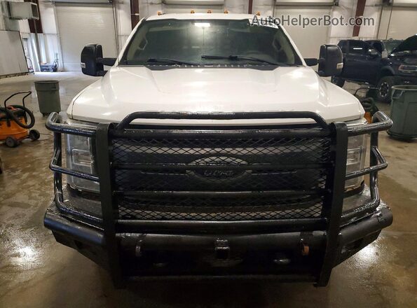 1FT8W3BT0KEE59643 2019 FORD F350 Белый Вид спереди