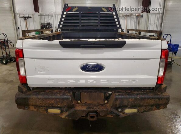 1FT8W3BT0KEE59643 2019 FORD F350 Белый Вид сзади