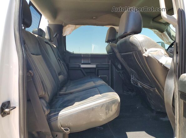 1FT8W3BT4MEE09007 2021 FORD F350 White Vista de los asientos traseros