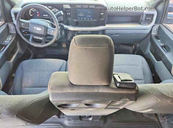 1FT8W3BT4REC06142 2024 FORD F350 White Вид панелі приладів