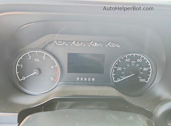 1FT8W3BT4REC06142 2024 FORD F350 White Вид щитка приладів