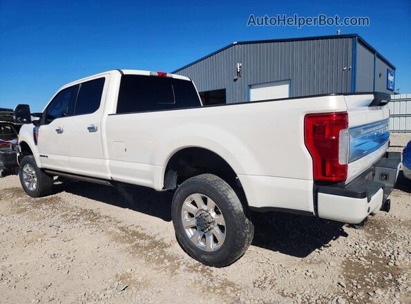 1FT8W3BT6JEB51181 2018 FORD F350 White Tył lewy