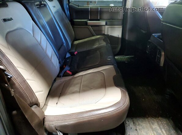 1FT8W3BT6KED20908 2019 FORD F350 Black უკანა სავარძლების ხედი
