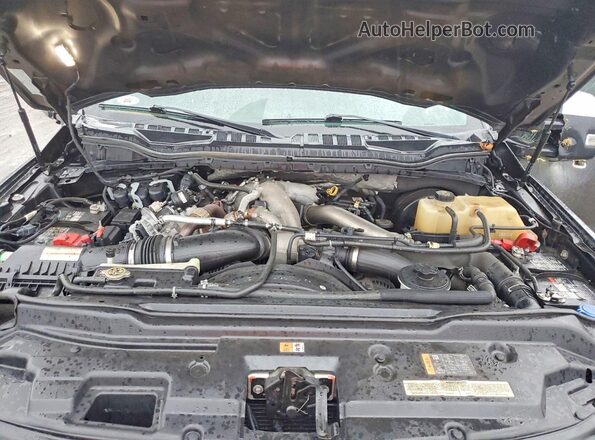 1FT8W3BT7LEC86480 2020 FORD F350 Gray Rear interior view