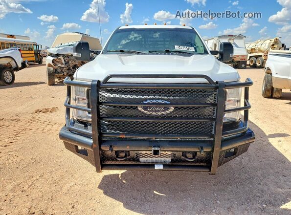 1FT8W3BT8KEE59633 2019 FORD F350 White წინა მარჯვენა