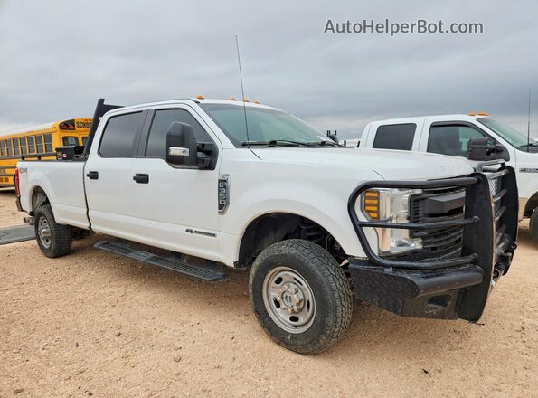 1FT8W3BT8KEE59633 2019 FORD F350 White უკანა მარჯვენა