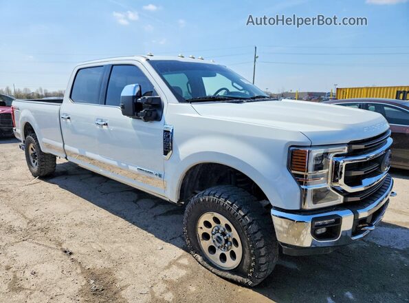 1FT8W3BT9LED95765 2020 FORD F350 White Front right