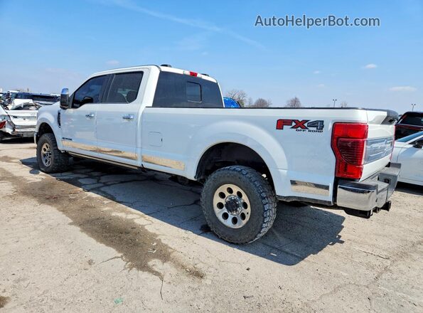 1FT8W3BT9LED95765 2020 FORD F350 White Rear left