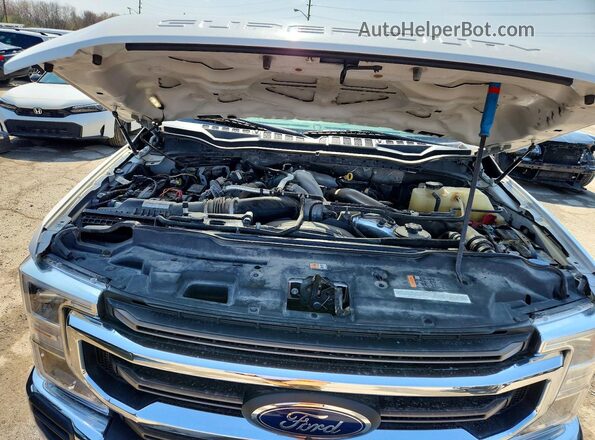 1FT8W3BT9LED95765 2020 FORD F350 White Rear interior view