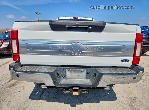1FT8W3BT9LED95765 2020 FORD F350 White Rear view