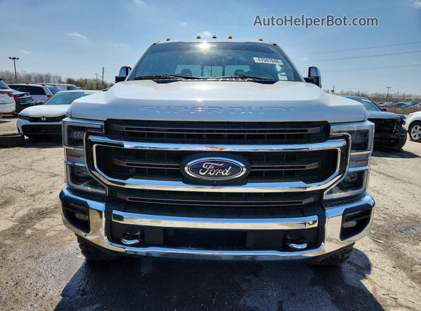 1FT8W3BT9LED95765 2020 FORD F350 White Front view