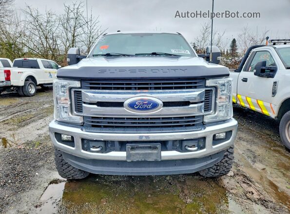 1FT8W3BTXJEC50604 2018 FORD F350 White Widok z przodu
