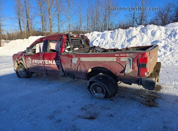 1FT8W3DM9PEC08181 2023 FORD F350 Red Задня ліва чверть