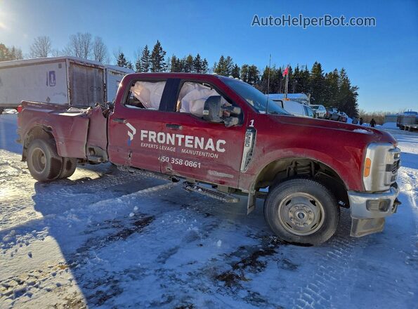 1FT8W3DM9PEC08181 2023 FORD F350 Red Передня права чверть