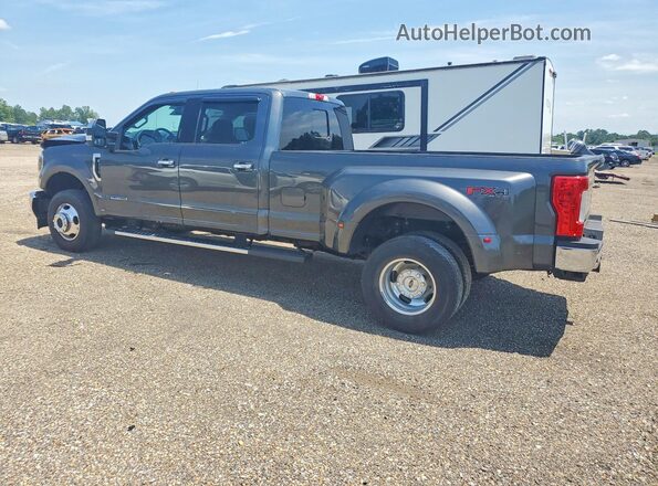 1FT8W3DT2KEE18301 2019 FORD F350 Gray Հետևի ձախ