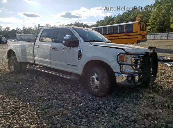 1FT8W3DT4MEC89674 2021 FORD F350 White 