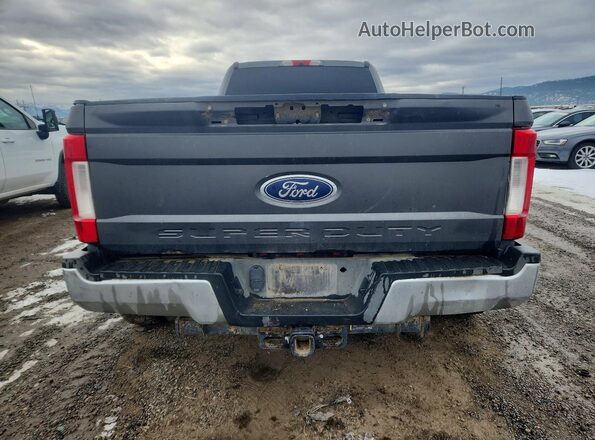 1FT8W3DT7KEF75970 2019 FORD F350 Gray უკანა ხედი